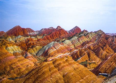  Zhangye Danxia Landform Geological Park, Enchanting Rainbow Mountains Beckoning Adventure Seekers!